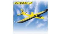 Flugzeug - RTF - Freeman V3 1600mm Segelflugzeug - Mode 2 - HRC COMBO - 11.1V 2500mAh 40C LiPo & AC Balance Ladegerät