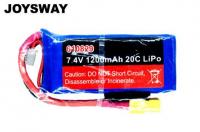 Battery - LiPo 2S - 7.4V 1200mAh 20C - XT60