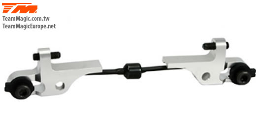 K Factory - KF14128 - Option Part - G4 - Front Dual Adjustable Anti Roll Bar Mount (w/bar)