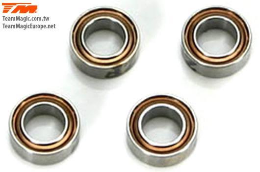 K Factory - KF40508 - Ball Bearings - metric -   5x8x2.5mm - ZF Bearing (4 pcs)