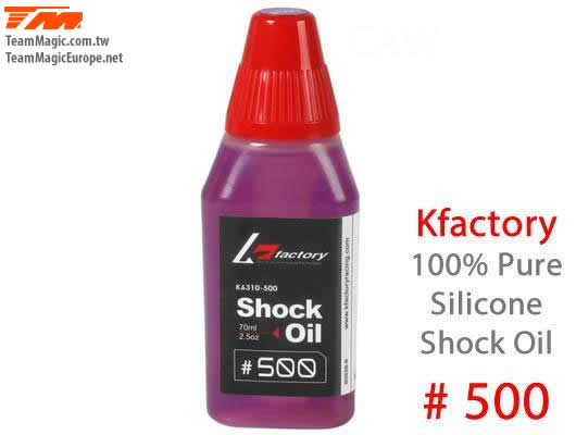 K Factory - KF6310-500 - Silicone Shock Oil - 500 cps - 70ml/2.5oz