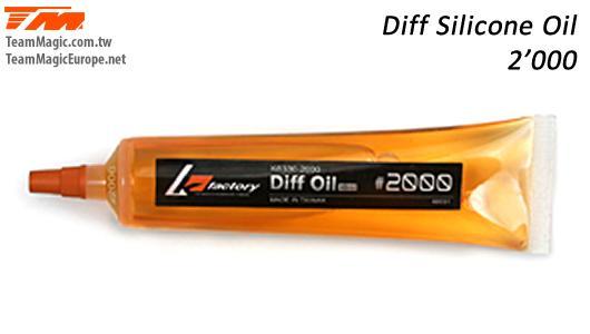 K Factory - KF6330-2000 - Silicone Differential Oil - 40ml - K Factory -   2'000 cps