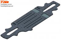 Option Part - E4RS II E4JS II - Carbon Fiber - 3.0mm Chassis - SPECIAL PRICE