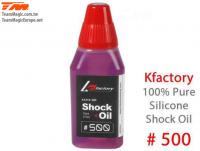 Silicone Shock Oil - 500 cps - 70ml/2.5oz