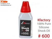 Silicone Shock Oil - 600 cps - 70ml/2.5oz
