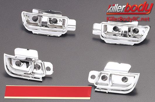 KillerBody - KBD48190 - Pièces de carrosserie - 1/10 Touring / Drift - Scale - Déflecteur Galvanisé pour Camaro 2011