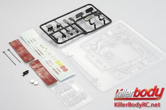 KillerBody - KBD48191 - Parti di carrozzeria - 1/10 Touring / Drift - Scale - Motore di Touring Car