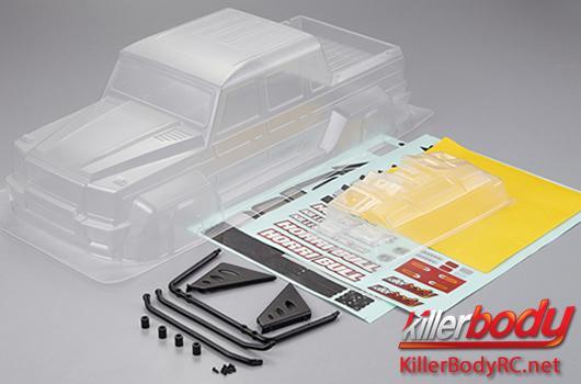 KillerBody - KBD48331 - Carrosserie - 1/10 Crawler - Transparente - Horri-Bull - fits Axial 2012 Jeep Wrangler