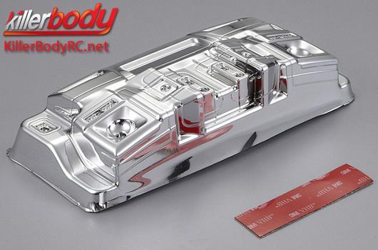 KillerBody - KBD48343 - Pièces de carrosserie - 1/10 Crawler - Scale - Support de phare chromé pour Horri-Bull
