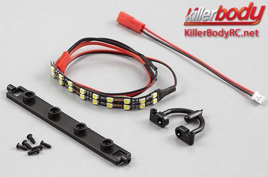 KillerBody - KBD48347 - Set d'éclairage - 1/10 Truck - Scale - LED - Phare supplémentaire avec set de LED SMD - 18 LEDs