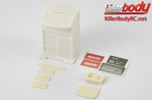 KillerBody - KBD48537 - Elementi di scenario - 1/10 accessorio - Scale - Engine Analyzer