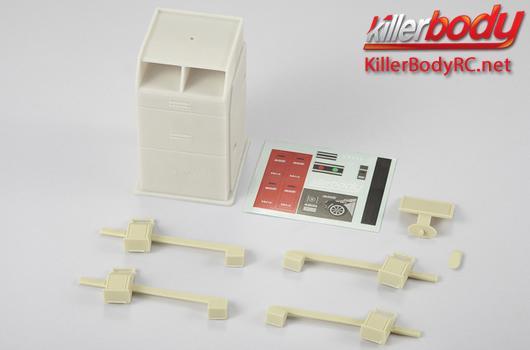KillerBody - KBD48540 - Dekorelemente - 1/10 Zubehör - Scale - Spurvermessung