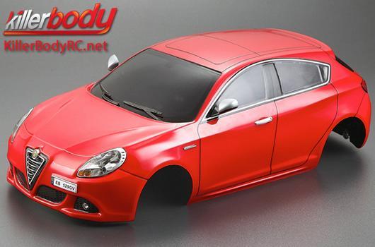 KillerBody - KBD48560 - Body - 1/10 Touring / Drift - 195mm - Scale - Finished - Box - Alfa Romeo Giulietta (2010) - Red