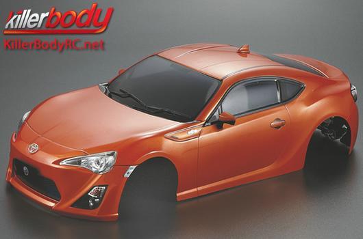 KillerBody - KBD48567 - Karosserie - 1/10 Touring / Drift - 195mm - Fertig lackiert - Box - Toyota 86 - Metallic Orange