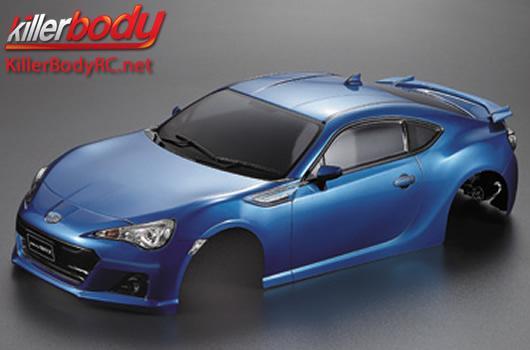 KillerBody - KBD48576 - Body - 1/10 Touring / Drift - 195mm  - Finished - Box - Subaru BRZ - Metallic Blue