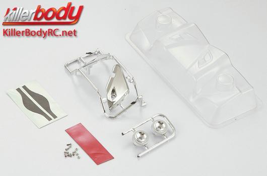 KillerBody - KBD48581 - Pièces de carrosserie - 1/10 Touring / Drift - Scale - Lentille de phares transparente pour Toyota 86