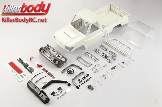 KillerBody - KBD48601 - Carrozzeria - 1/10 Crawler  - Toyota Land Cruiser 70 ABS Hard Body Set Kit