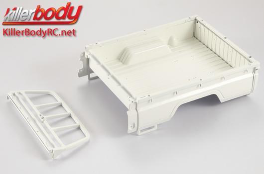 KillerBody - KBD48603 - Parti di carrozzeria - 1/10 Crawler - Scale - Truck Bed w/Bed Sides ABS per Toyota Land Cruiser 70