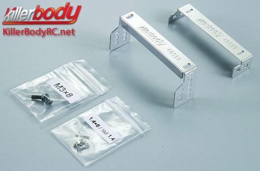 KillerBody - KBD48633 - Pièces de carrosserie - 1/10 Crawler - Scale - Toyota Land Cruiser 70 Mounting SCX10 Lower Chassis