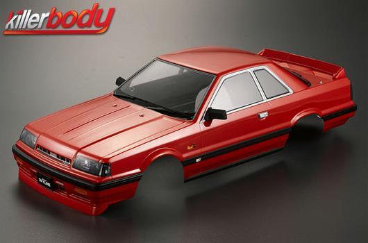 KillerBody - KBD48677 - Body - 1/10 Touring / Drift - 195mm - Finished - Nissan Skyline (R31) - Red