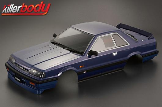 KillerBody - KBD48678 - Carrosserie - 1/10 Touring / Drift - 195mm  - Finie - Nissan Skyline (R31) - Bleu