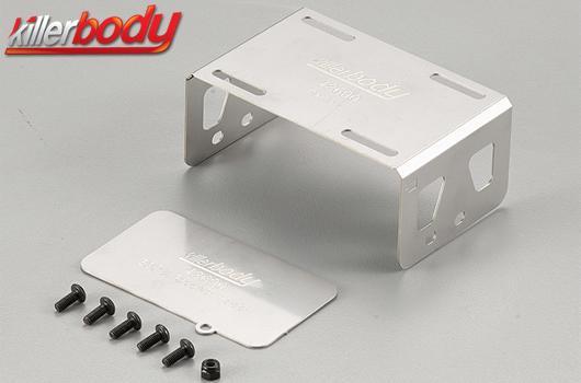 KillerBody - KBD48690 - Battery Holder - rear for Battery/ESC/RX steel LC70