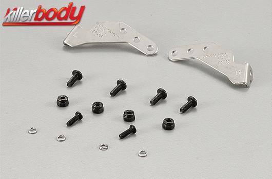 KillerBody - KBD48708 - Body Parts - 1/10 Crawler - Scale - Bumper Connecting for 4.72" tire Axial SCX10+SCX10II