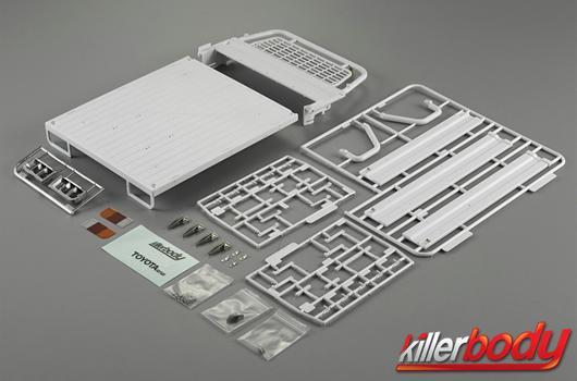 KillerBody - KBD48667A - Body Parts - 1/10 Truck - Scale - Truck Bed Set incl 3 Movable Sides