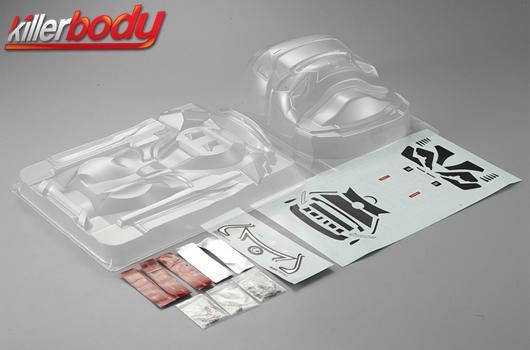 KillerBody - KBD48659 - Body Parts - 1/10 Touring / Drift - Wide Body Full Kit for Lexus RC F