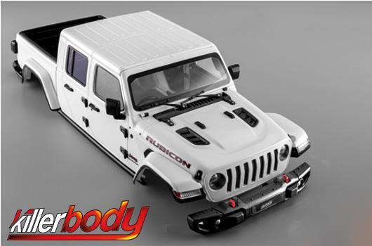 KillerBody - KBD48765 - Body - 1/10 Crawler - Jeep Gladiator Rubicon - Clear