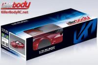 Karosserie - 1/10 Touring / Drift - 190mm - Scale - Fertig lackiert - Box - Corvette GT2 - Iron Oxide Rot