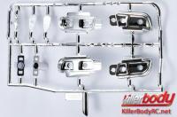 Pièces de carrosserie - 1/10 Touring / Drift - Scale - Déflecteur Galvanisé Set pour Camaro 2011