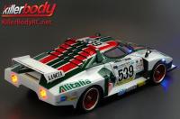Carrosserie - 1/10 Touring / Drift - 195mm  - Finie - Box - Lancia Stratos (1977 Giro d'Italia) - Racing