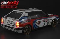 Body - 1/10 Touring / Drift - 195mm  - Finished - Box - Lancia Delta HF Integrale 16V - Racing