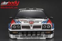 Karosserie - 1/10 Touring / Drift - 195mm  - Fertig lackiert - Box - Lancia Delta HF Integrale 16V - Racing