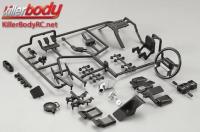 Body Parts - 1/10 Crawler - Scale - Plastic Cockpit Set for Marauder