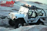 Carrosserie - 1/10 Crawler - Scale - Finie - Box - Warrior - Silver - fits Axial SCX10 Chassis