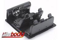 Body Parts - 1/10 Accessory - Scale - Cockpit Set (Left & Right) for Jeep Gladiator Rubicon