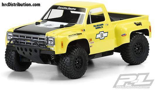 Pro-Line - PRO351000 - Body - 1/10 Short Course - Clear - 1978 Chevy C-10 - for Traxxas Slash / AE SC10