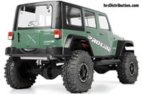 Body - 1/10 Crawler - Clear - Jeep Wrangler Rubicon 2009 - for 12.3" Wheelbase Crawler