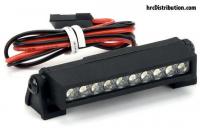 Light Kit - 1/10 or Monster Truck - LED - JR Plug - Multi-LED Roof Bar Light Block - 6~12V - 2"