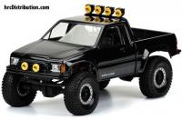 Body - 1/10 Crawler - Clear - Toyota HiLux SR5 1985 (Cab & Bed) - for Axial SCX10 Trail Honcho