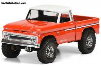 Body - 1/10 Crawler - Clear - 1966 Chevrolet C-10 (Cab & Bed) - for 12.3" (313mm) Crawler