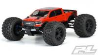 Body - Monster Truck - Clear - Pre-Cut - 2020 Ram Rebel 1500 for Traxxas E-Revo