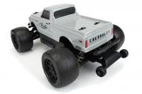 Body - 1/10 Truck - Tough-Color (Stone Gray) - Chevy C10 1972 - Traxxas Stampede & Granite