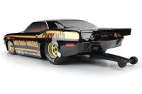 Body - 1/10 Short Course - Black - 1972 Plymouth Barracuda Motown Missile Edition - for Losi 22S, Slash 2wd Drag Car & AE DR10