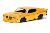 Body - 1/10 Drag - Clear - 1970 Pontiac GTO Judge for Losi 22S No Prep Drag Car, Slash 2wd Drag Car and AE DR10