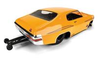 Body - 1/10 Drag - Clear - 1970 Pontiac GTO Judge for Losi 22S No Prep Drag Car, Slash 2wd Drag Car and AE DR10