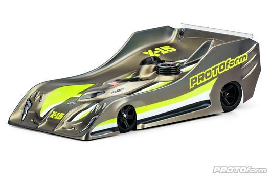 Protoform - PRM156930 - Body - 1/8 On Road - Clear - X15 Lightweight