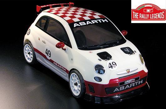 Car - 1/10 Electric - 4WD Touring - RTR - Abarth 500 Challenge